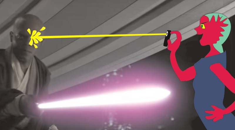 Jedi master Mace Windu gets maced