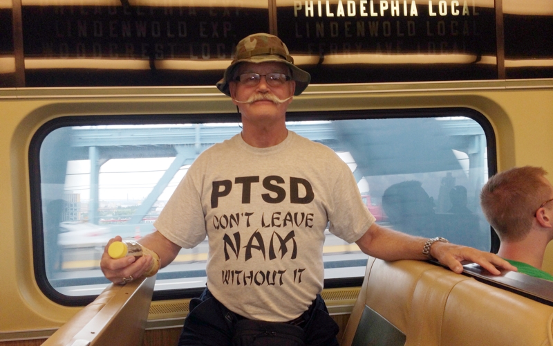 "PTSD DON'T LEAVE NAM WITHOUT IT"